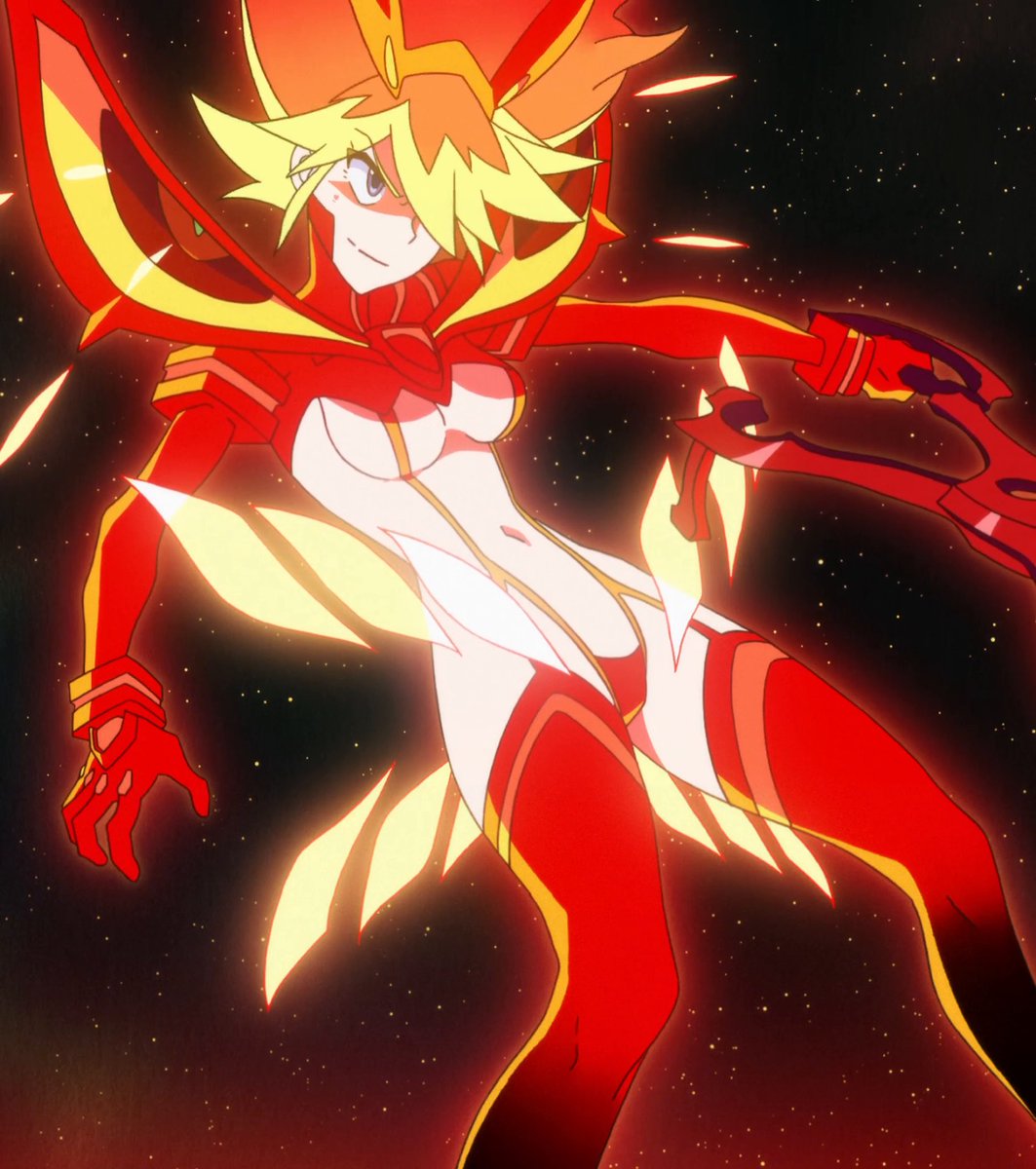 This image goes so fing hard ryuko matoi is so cool