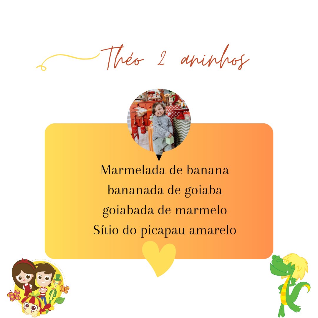 uaithethe's tweet photo. 🏡| Théo Faz 2 aninhos 

Estou completando 2 aninhos e mamãe arrumou uma festa linda, muito colorida do tema do Sítio, várias comidinhas, muitos brinquedos. Hoje é dia de aproveitar tudo ao máximo e viva que é meu aniversário 💚

#ThéoFaz2
#VenhaComememorar https://t.co/lcZTbQqg0M