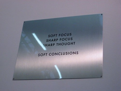 Softness 🔁 Sharpness