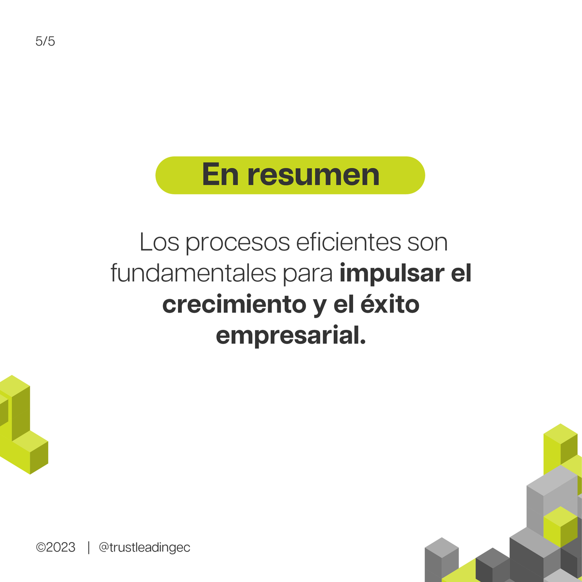 TrustLeading's tweet image. Los procesos bien diseñados y optimizados son la columna vertebral de cualquier organización exitosa.

#ProcesosEficientes #MejoraContinua #ExitoEmpresarial