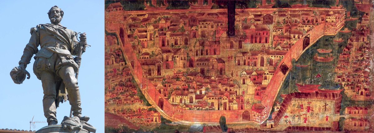 pildorashispan's tweet photo. #TalDíaComoHoy de 1571 Miguel López de Legazpi fundó la ciudad de Manila. 

El año anterior Martín de Goiti había conquistado Maynilad, enclave comercial musulmán al sur de Luzón. En esta conquista participaron unos 300 tlaxcaltecas de Nueva España.

Reconociendo el carácter estratégico del enclave, Legazpi estableció allí la sede del gobierno del archipiélago, hoy capital de Filipinas.

Gracias al «tornaviaje», cuyo artífice fue Andrés de Urdaneta y en el que participó Legazpi, Manila se convirtió en una ciudad clave en la primera globalización. Recordemos esa impresionante ruta comercial que fue la del Galeón de Manila, que duró casi 250 años.