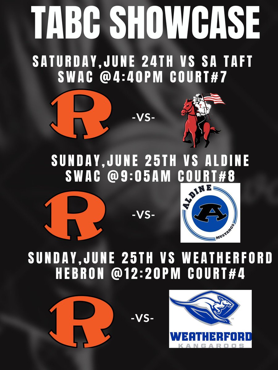 College coaches come check out Rockwall 🏀 the next two days! 🗣️ JFND