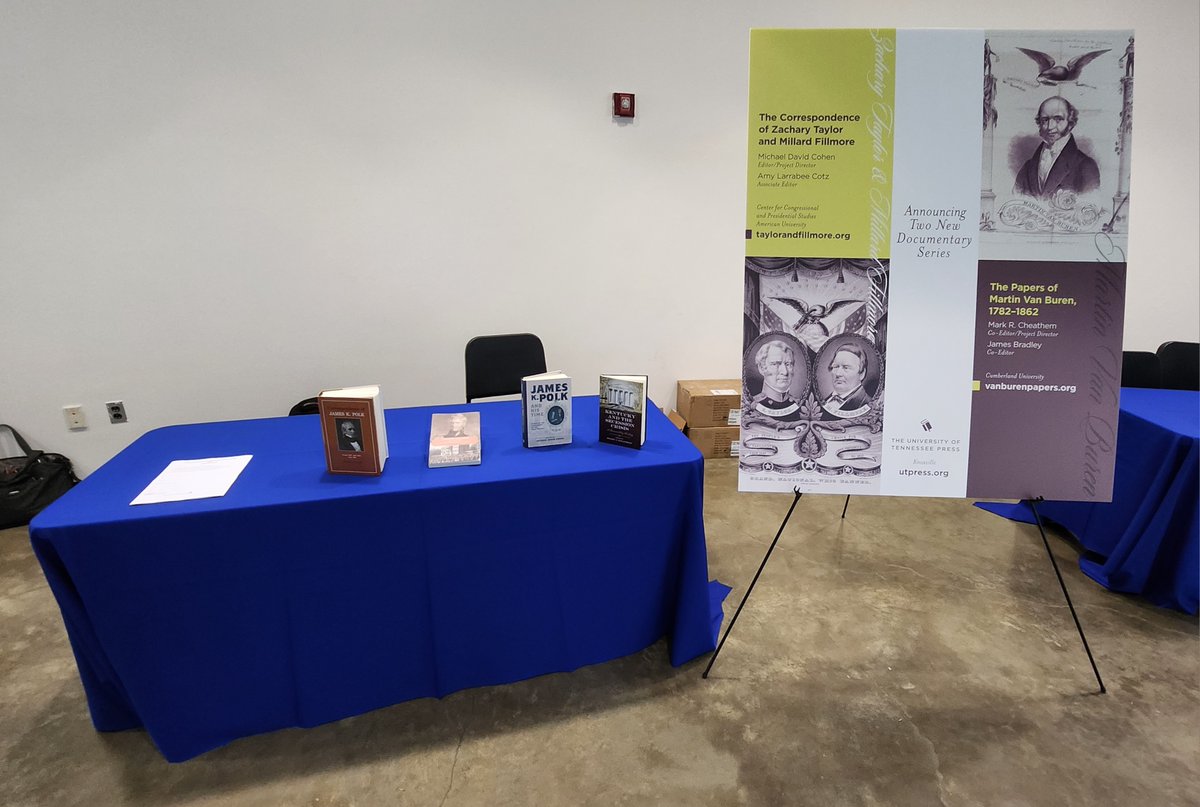 ZTandMF's tweet photo. The whole poster session at @editorialnotes's #docedit23, which we at @au_ccps are hosting at @AmericanU, was great. But we're especially partial toward the display by @utennpress, which sponsored the coffee and pastries. https://t.co/XTK9dcEChD