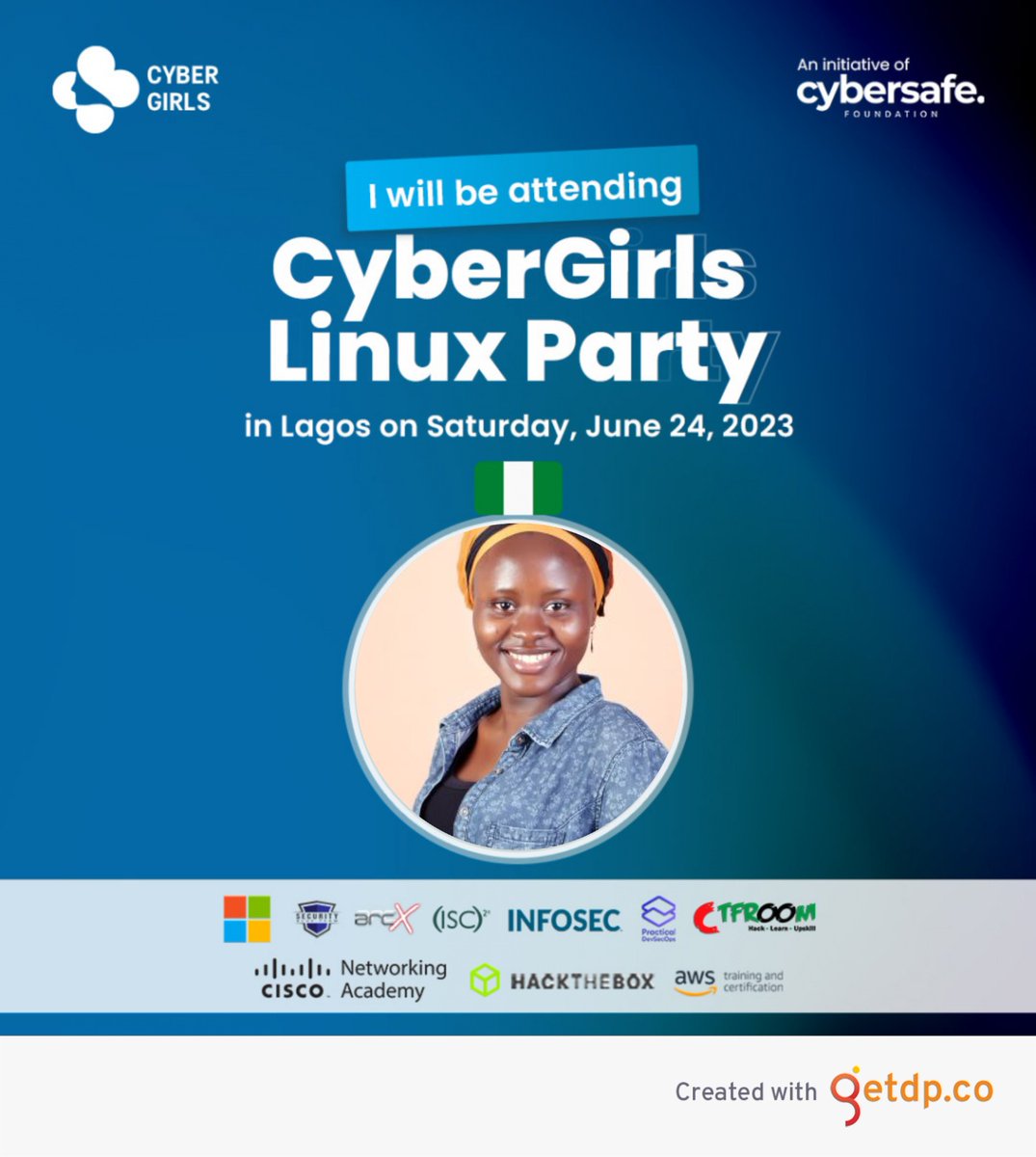 Zhainarb2cute's tweet image. Of course, I&apos;m a cybergirl.
I&apos;ll be at the Linux Party in Lagos 2023 tomorrow. I can&apos;t wait to meet beautiful women who have traveled the same road as me. Moreover, I&apos;m looking forward to seeing our Cybermother Confidence, a remarkable woman and role model. #CyberGirlsLinuxParty