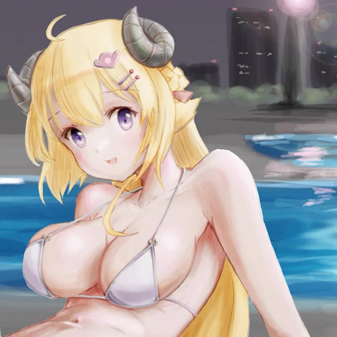だめだ 疲れなのかすべてがわからなくなって修正しても修正が終わらない状態へw寝るしかないね…w おやすみー今日は過去絵じゃなく今その微調整地獄に陥ってる次回作の1部 