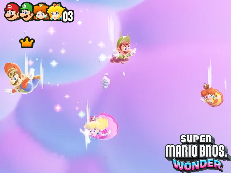 WeAreAllDaisy's tweet photo. This #Mario, #Luigi, #PrincessPeach, #PrincessDaisy quartet all playable in a main game like #SuperMarioBrosWonder is a crazy dream come true! This is real now! 😭❤️💚💗💛  

#WeAreDaisy #WeAreAllDaisy #SuperMario #SuperMarioBros #NintendoSwitch #Switch #Nintendo https://t.co/kkqpDIcl6g