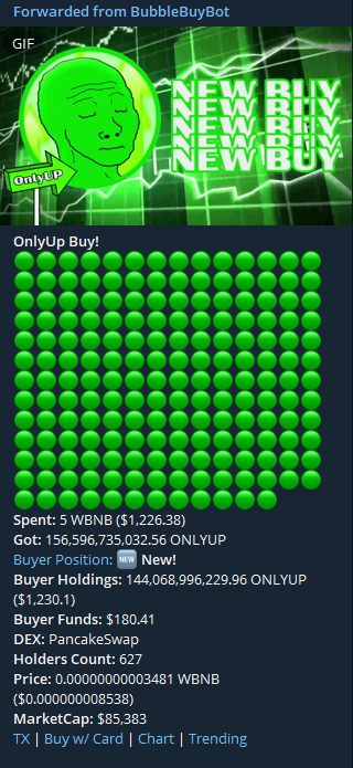 #OnlyUp | 1000x - Bsc meme tweet media