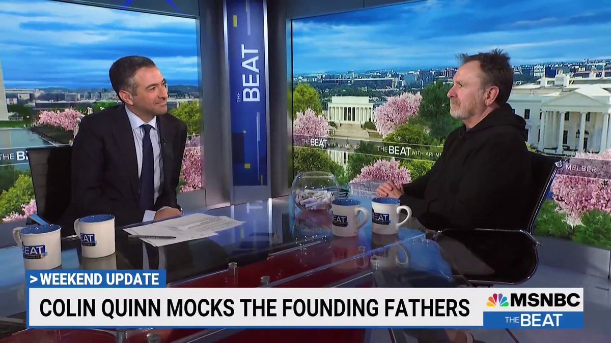TheBeatWithAri's tweet photo. Comedian Colin Quinn joins The Beat! https://t.co/vCE7mZMqhH