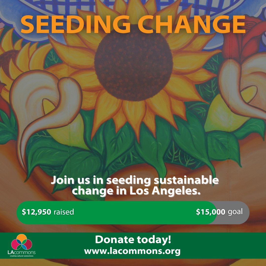 #FunderFriday- We only need to raise $2,050 to reach our $15,000 goal. Be a part of real change in Los Angeles and make this Festival of Masks a memorable one! Donate today! Link in Bio #artsorganization #laarts #fundraiser