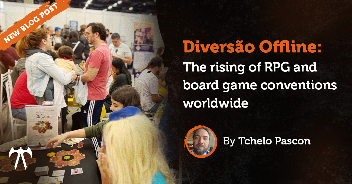 📜 NEW ARTICLE!
Diversão Offline (DOFF): The rising of RPG and board game conventions worldwide

➡️ Read the article in our blog.
fantasticartstudios.com/diversao-offli…

----
#DOFF #DiversãoOffline #doff23 #rpg #jogosdemesa #jogosdetabuleiro #boardgame #saopaulo #blog #article #TTRPG