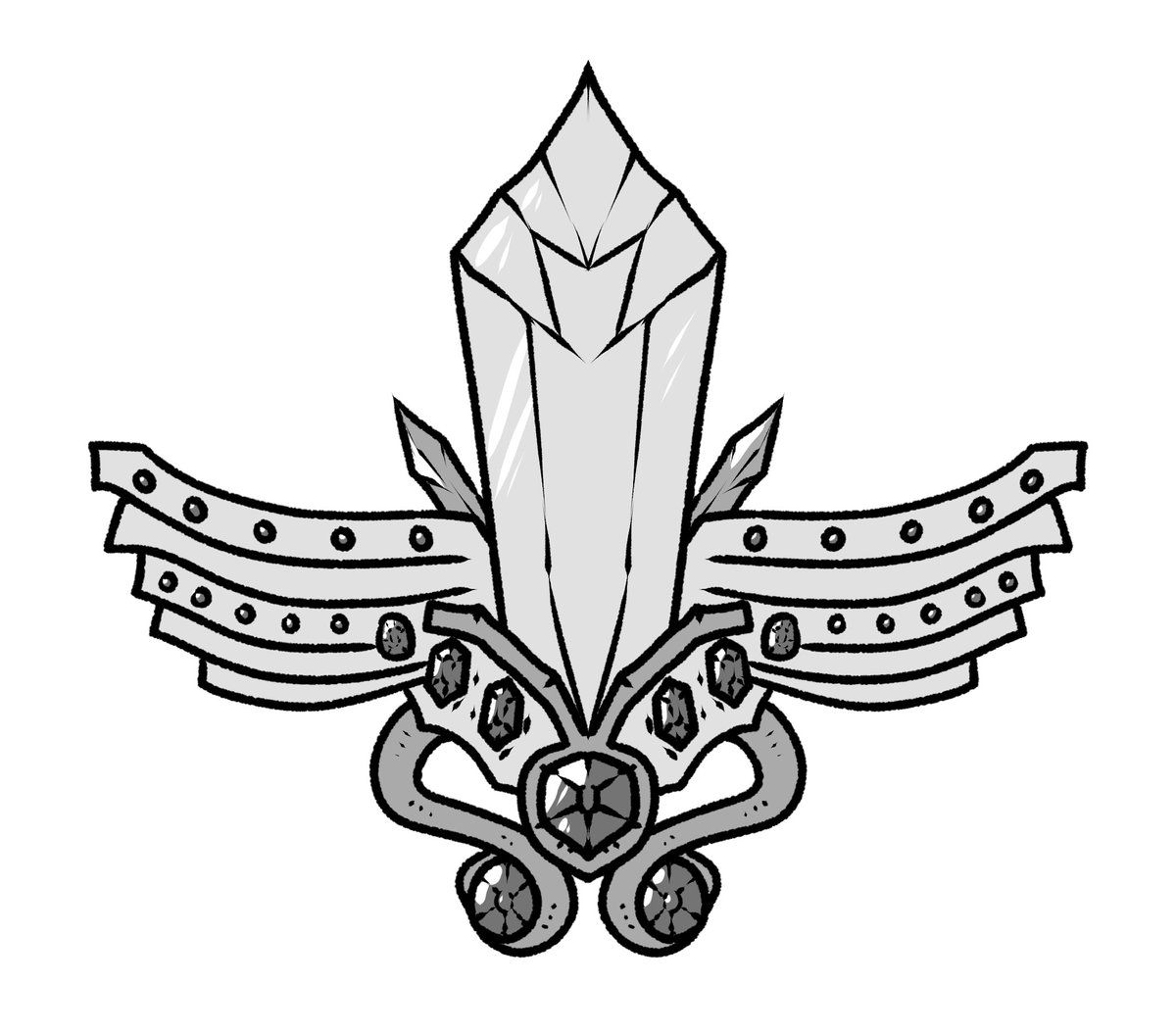 VeniMortemBAD's tweet photo. Bigass Art Dump - Day 1716
"Gates Manor Icon" (March 2023)

Icon made for @jaehotscramble's Legends of Vithra! https://t.co/g5yba5E6Cw