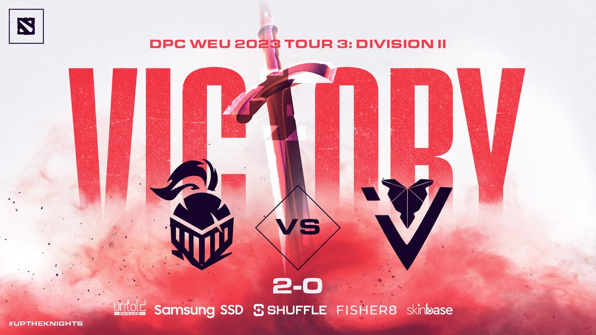 ITBesports's tweet photo. Another 2:0 series for us!

GG @weareivygg 

#UpTheKnights #ITBDOTA https://t.co/l6fXmj9g6m