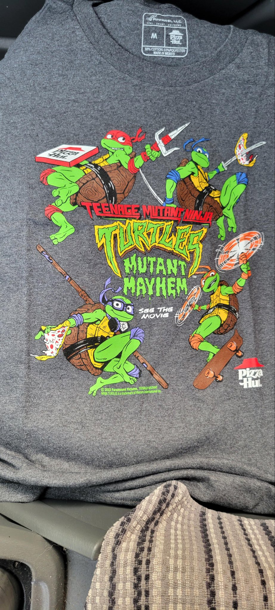 Dan Hernandez Pizza Hut Teenage Mutant Ninja Turtles Mutant Mayhem Shirt