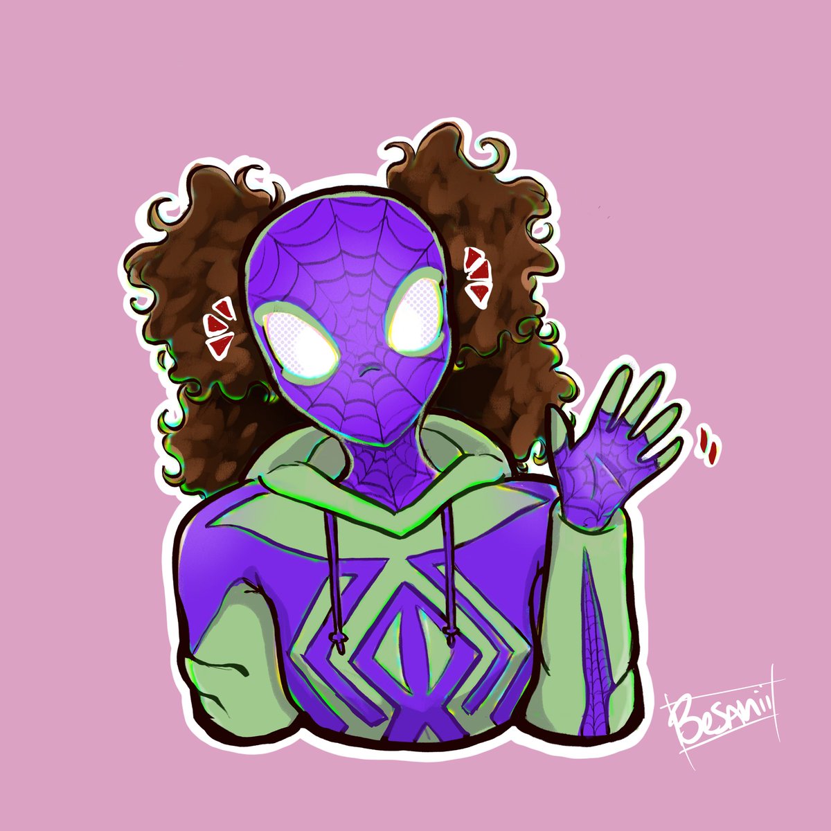 I’m Spidergirl. And I’m not the only one. Not by a long shot. 

THANK YOU @_besanii FOR THE ART!!