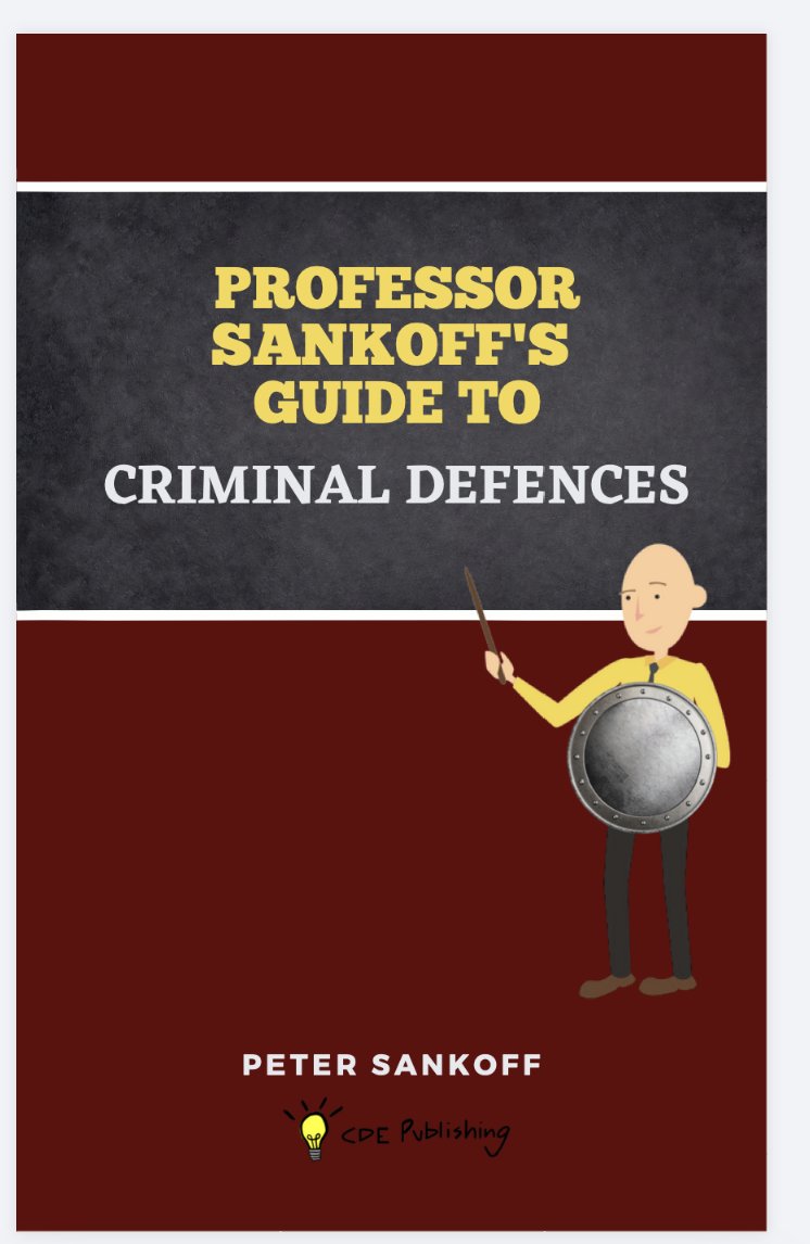 petersankoff's tweet photo. So my new book is available for pre-order at a price much lower than most law publishers can handle. Part of the CDE commitment to offer criminal lawyers the best products at a fair price. $50 for a printed law book! Pre-order Now! https://t.co/7oSg9w8F87 https://t.co/bWtC7LK1Wy