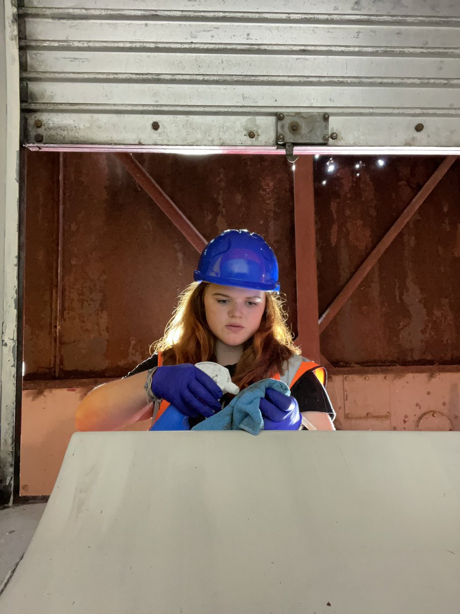 POV: you’re the inside of a fire engine. Fun few weeks sorting the large scale objects in preparation for their move to the new storage facility on site. It’s going to be epic. Many a fire engine scrubbed and a Tram cleaned. Practicing my wax on wax off.