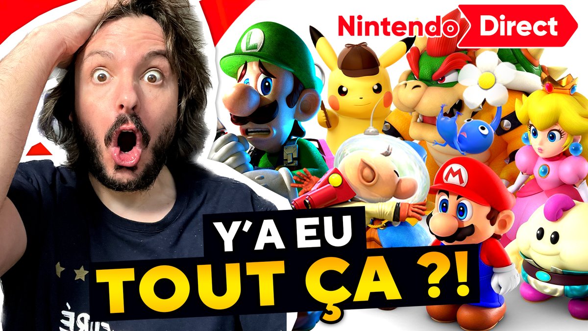 CE QU'IL NE FALLAIT PAS LOUPER ! SUPER MARIO RPG, PIKMIN 4, DLC POKÉMON, MARIO KART 8 etc
➡️ youtu.be/Uir6qyC5_K8

#SuperMarioBrosWonder #NintendoDirect #Peach #MarioElephant #SuperMarioRPG #Pikmin4 #Pokemon #LuigisMansion2 #Pikmin2 #Pikmin1