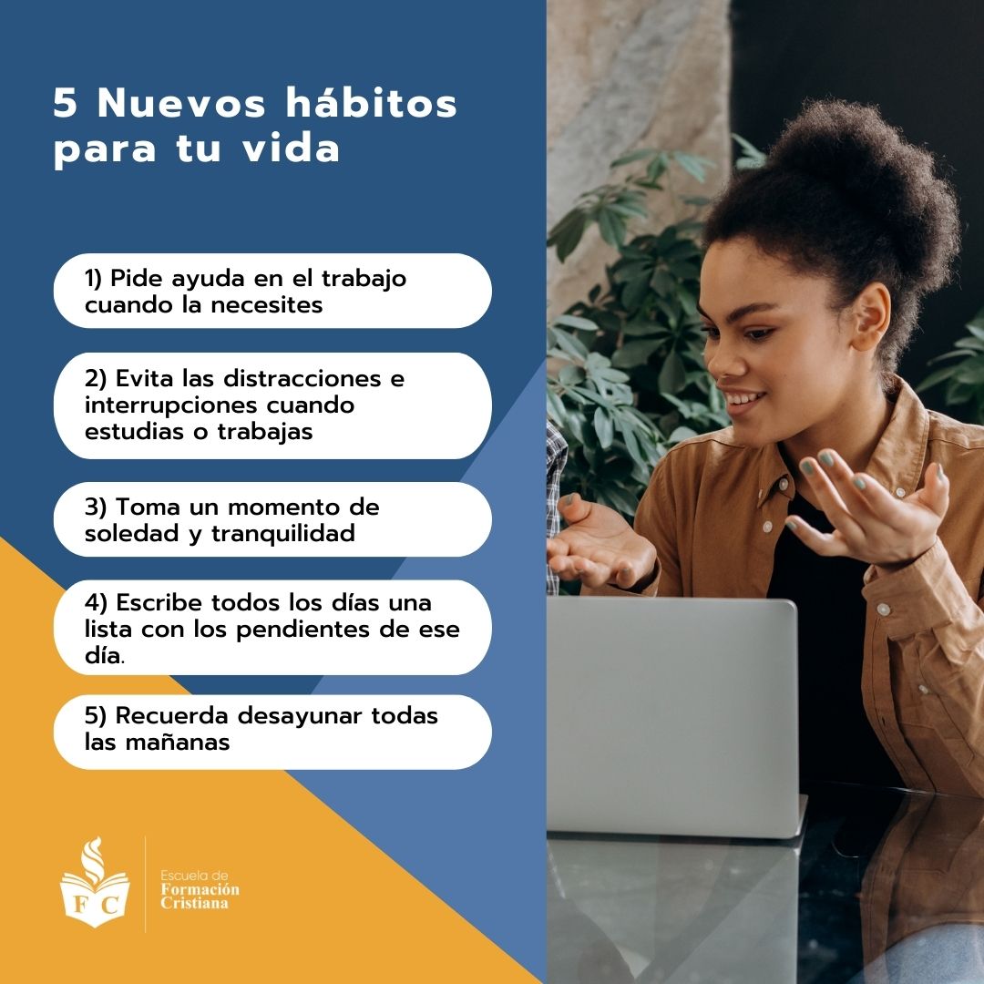 Todos tenemos hábitos que, pueden, no ser los mejores, por lo cual buscamos nuevos hábitos que nos ayuden en algún aspecto de nuestra vida, el trabajo, la escuela, de forma personal. Pero, no olviden ser agradecidos con el Padre.

Bendiciones, hermanos. 
#buenoshabitos #EFC