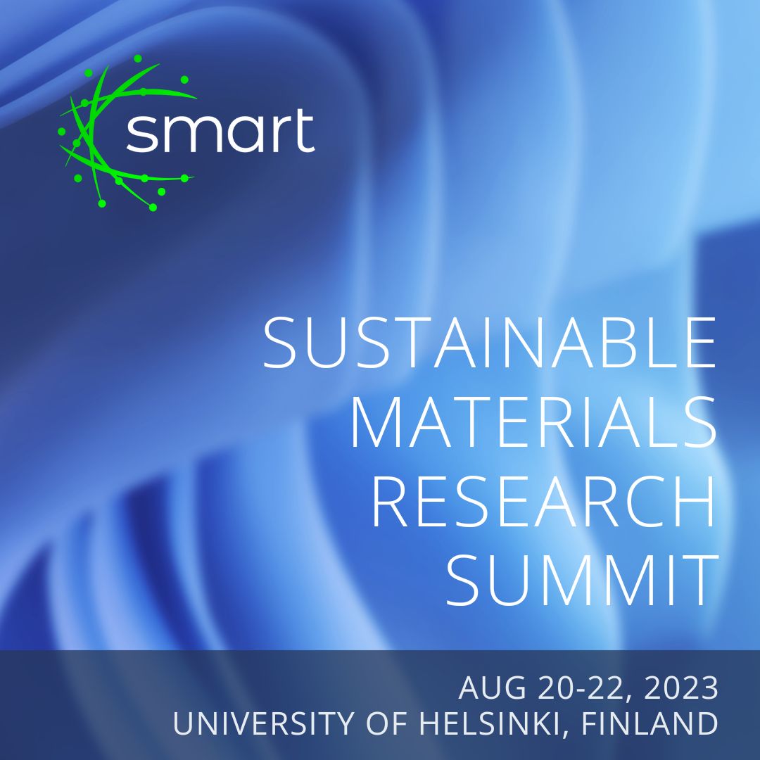 Don't miss out on the 3rd Sustainable Materials Research Summit #SMART2023, hosted by the University of Helsinki in Finland from Aug 20-22! Today is your final chance to register at the #earlybird rate. Secure your spot now to engage with top scholars and industry experts in the… https://t.co/Qy5Ku9MGVf https://t.co/AWDqi5nnCI