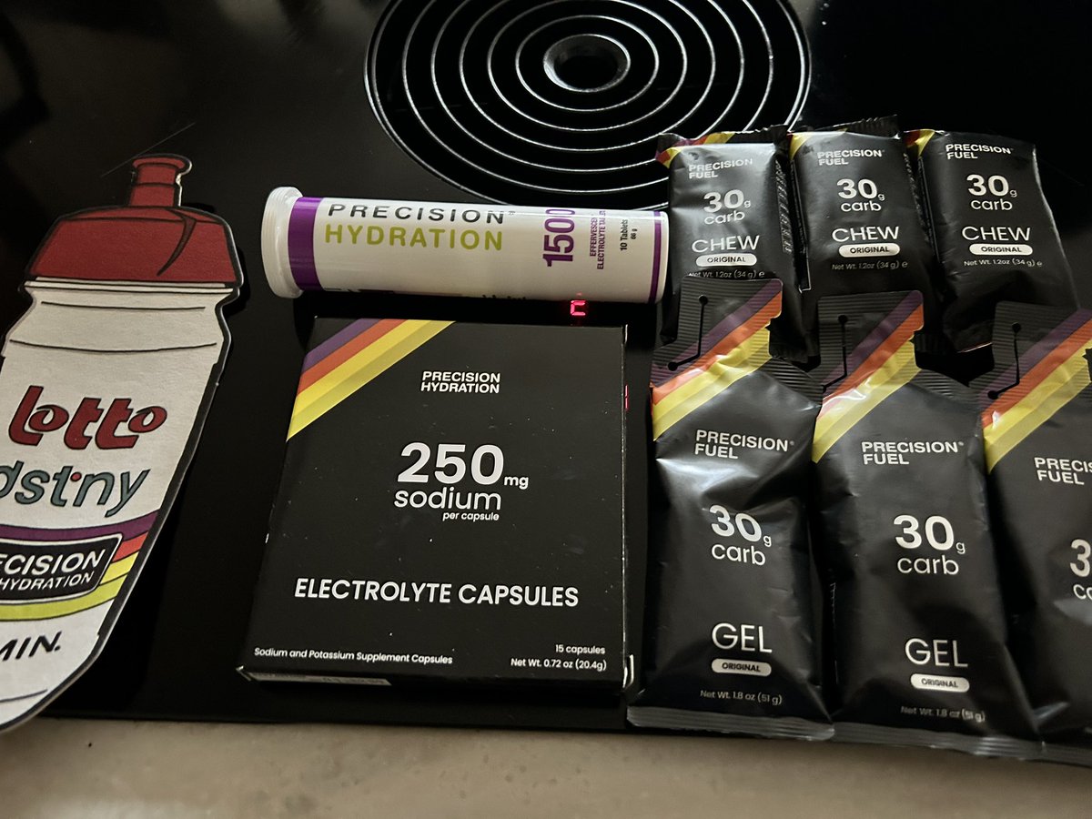 Getting race ready for @UKUltimateEvent 1/2 on Sunday with the hopes of not cramping this time <a href="/precisionfandh/">Precision Fuel & Hydration</a>