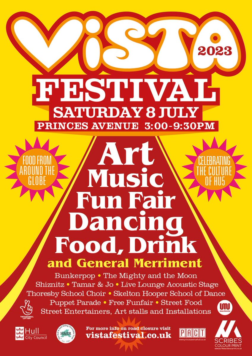 DanielRMitche11's tweet photo. VISTA FESTIVAL 2023,
Saturday 8 July,
Princes Avenue, Hull.

I will be painting live again at this year's Vista Festival on Princes Avenue. Don't be shy to come and say hi 👋.

https://t.co/Eu384mIBFy

#vistafestival #vistafestivalhull #hullartist #hullart https://t.co/myy2JwOmae