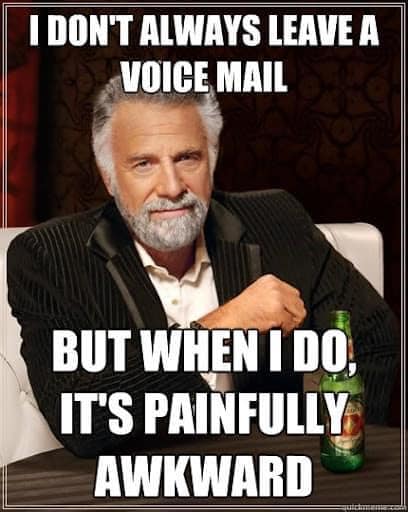 NoNonsenseND's tweet photo. I hate voicemail https://t.co/V1JD23BXf7