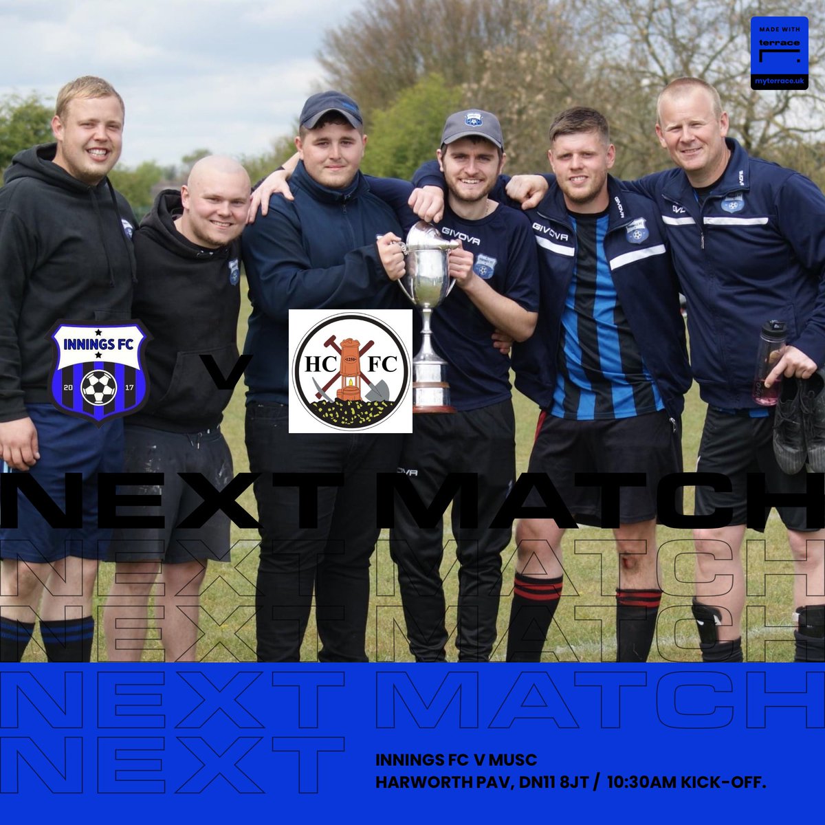 🔜 𝙈𝘼𝙏𝘾𝙃𝘿𝘼𝙔 𝘼𝙋𝙋𝙍𝙊𝘼𝘾𝙃𝙄𝙉𝙂 ⚽️ 

We’re fast approaching matchday and the fundraising match for Bailey Clark! The match kicks-off at 10:30am, there’ll also be a raffle on the day with plenty of top prizes up for grabs!