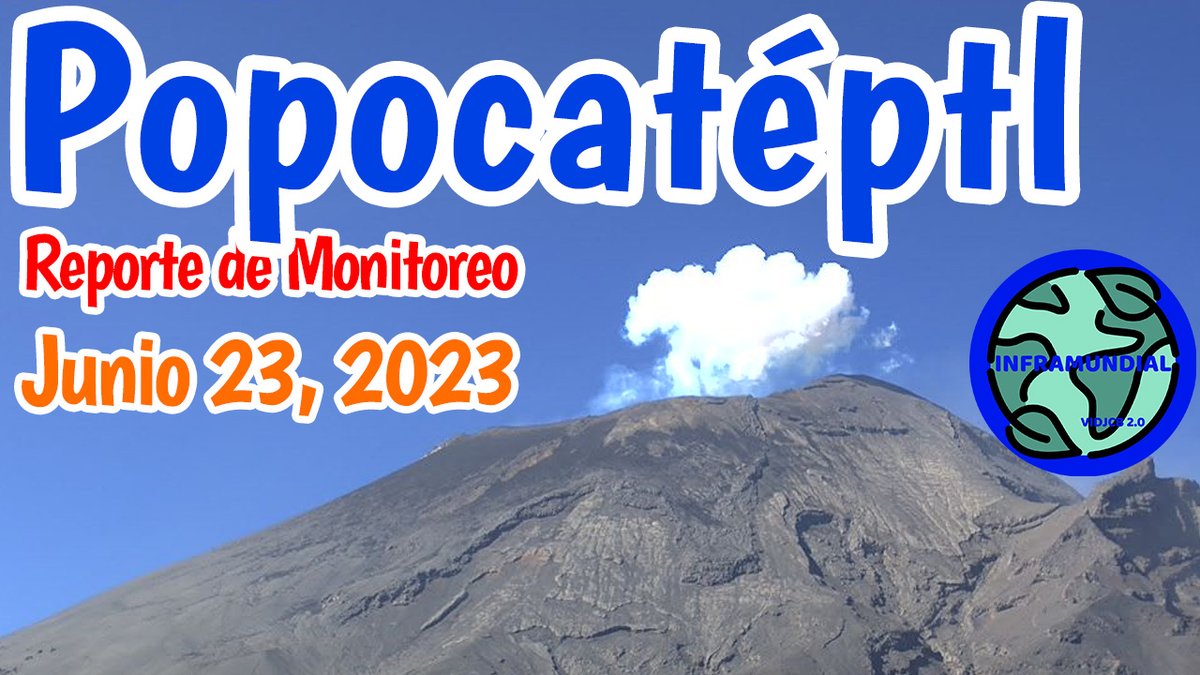 inframundialj's tweet photo. Volcán Popocatépetl: 53 exhalaciones
2 explosiones, clasificadas como menores
189 minutos de tremor.
#NuevoVideoINFRAMUNDIAL

https://t.co/u3mIjiQf4D

#INFRAMUNDIAL https://t.co/FWlq5nUnSb