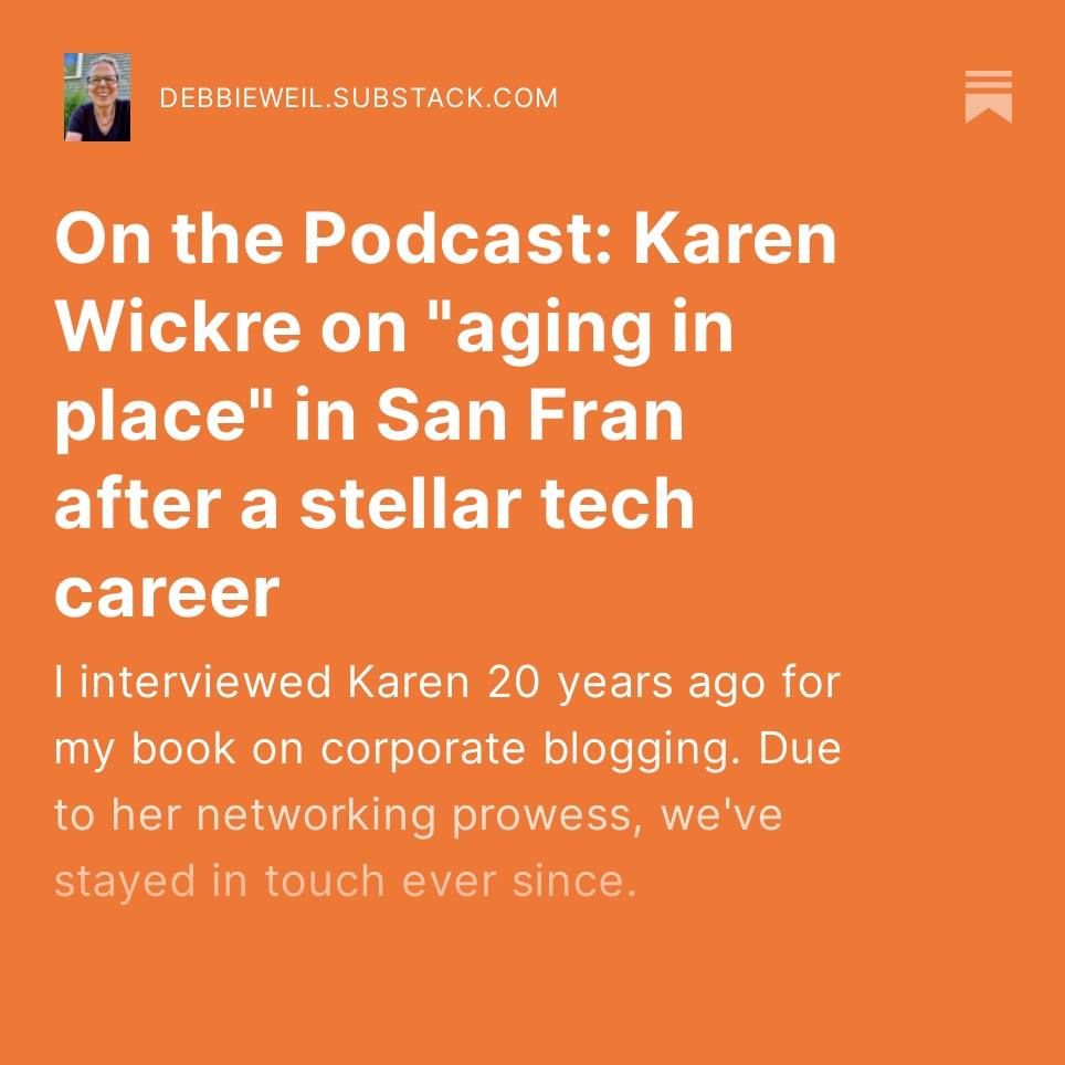 Debbie Weil 🎤 tweet media