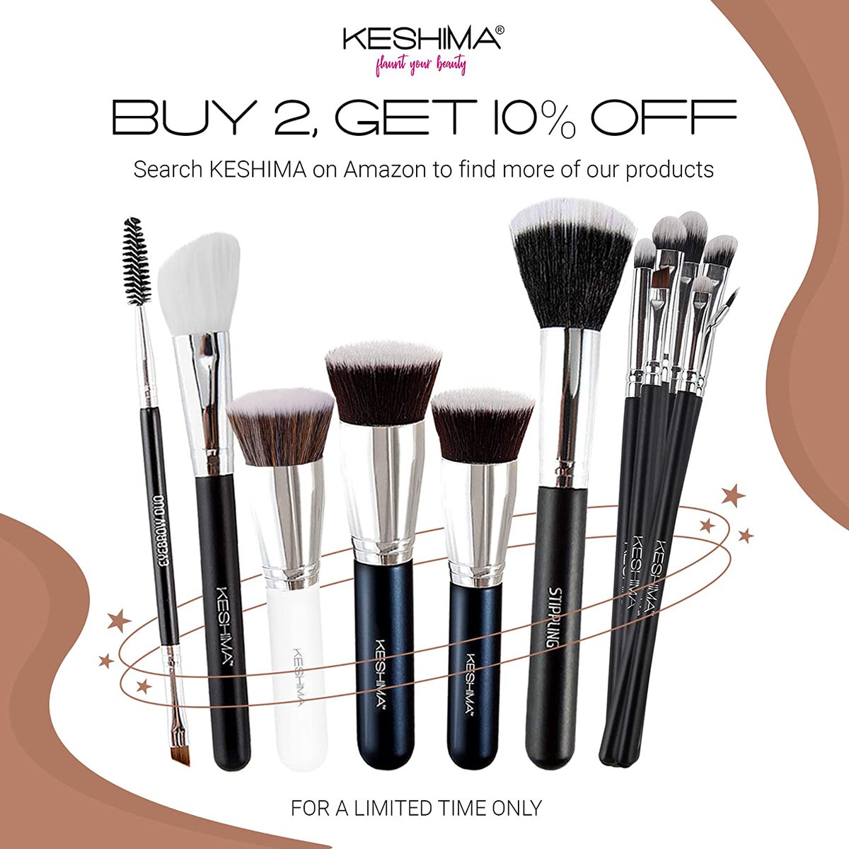 MdSorifuldms12's tweet photo. Flat Top Kabuki Foundation Brush By KESHIMA - Premium Makeup Brush for Liquid, Cream, and Powder
You Save:$10.15(51%)
More Info: https://t.co/xdYfQm2vZE
#keshima #flattopkabukifoundationbrush #makeupbrush #liquidfoundation #creamfoundation #powderfoundation #buffingbrush https://t.co/DZ59liDr3U