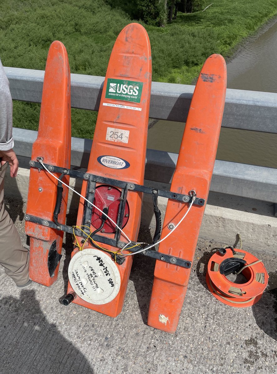 Heidi R. Reitmeier (she/her) (@umnearthnurse) on Twitter photo Ran into USGS water samplers on one of our bridge stops while collecting our own water samples along the Red River of the North today! Such a cool surprise, and we even got an impromptu demo of how this Riverboat works.
<a href="/peytonloss/">Peyton Loss</a> Ran into USGS water samplers on one of our bridge stops while collecting our own water samples along the Red River of the North today! Such a cool surprise, and we even got an impromptu demo of how this Riverboat works.
<a href="/peytonloss/">Peyton Loss</a>