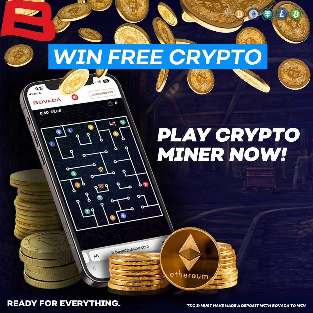 #GetMining⛏️ Giveaway!

We are giving 2 of you a crypto bonus worth $100 each!

1) Play Crypto Miner here ➡️ bit.ly/CryptoMinerBVD

2) Reply with your score, tag a friend 🤝 AND include #GetMining⛏️ to enter!

Terms: bit.ly/B1vDCt