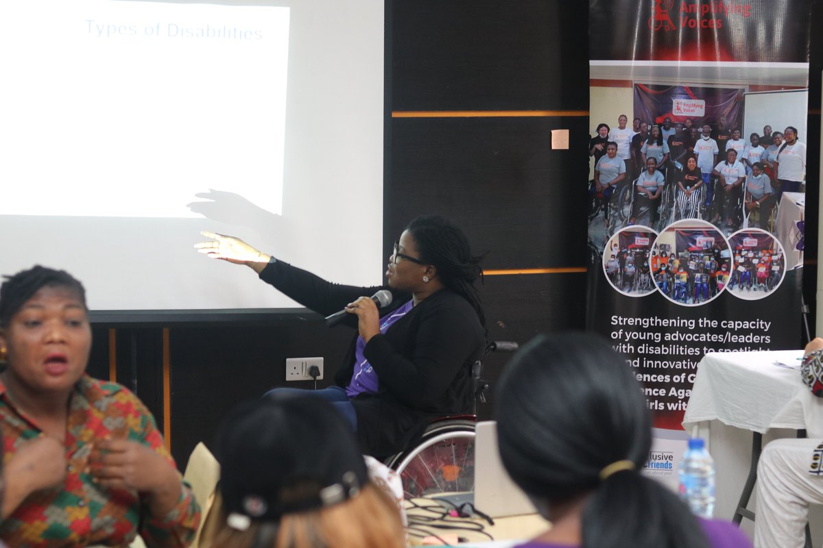 inclusivefrnds's tweet photo. Delta State Amplifying Voices Fellowship Day IV:

In today's session on the Amplifying Voices Fellowship, we had an insightful discussion facilitated by our Executive Director, @gracejerry, on Understanding Disability, Disability Rights, and Inclusion.

#AmplifyingVoice
#Thread https://t.co/uRSqeJkY7f