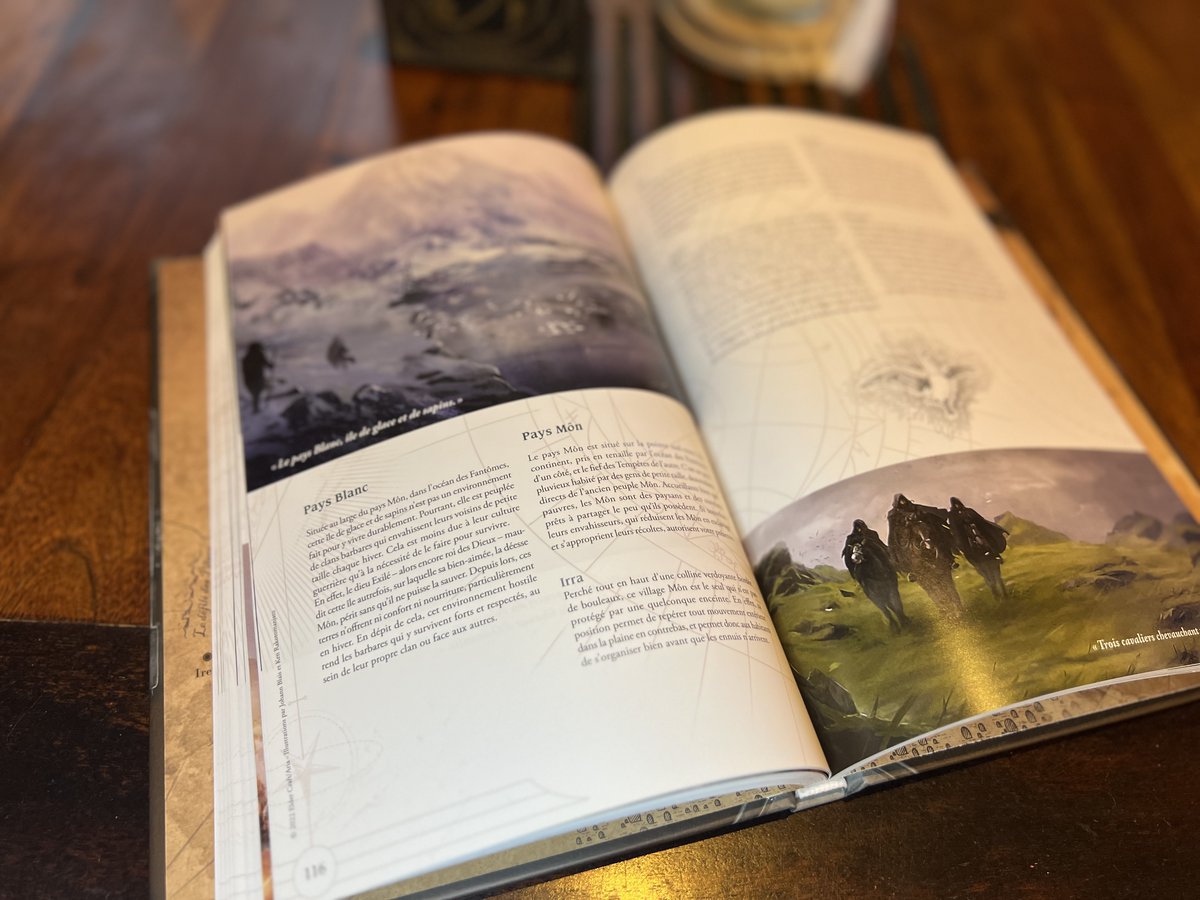 Vous êtes nombreux à nous demander de voir le contenu de la Game of Rôles Collection. Sous vos yeux ébahis, voici le « Codex de la Guerre des Deux Royaumes » et quelques photos de ses pages intérieures…