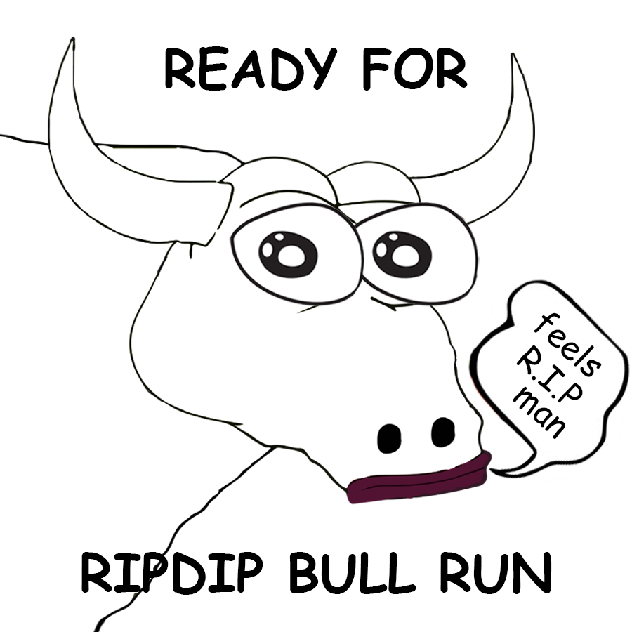 ripdipcoin's tweet photo. READY FOR #RIPDIP BULL RUN!! ๐น๐นโก๏ธ https://t.co/diVMKmfadP