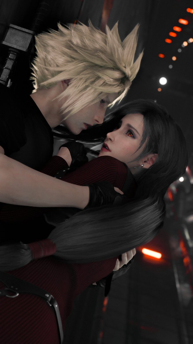 cant take my eyes off you 🥰🥰 #cloti #ff7