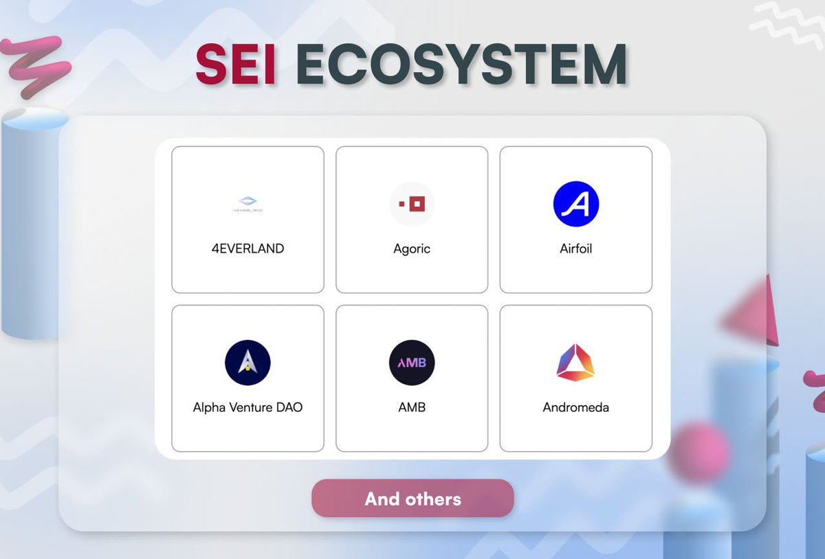 Aliona013's tweet photo. Friends, check out all the apps and projects in the #Sei ecosystem - https://t.co/OpkmHVRxwt 
You can also check out the Sei Liquidity Alliance here! 
Join and be among the first to hear all the hottest news - @SeiNetwork https://t.co/KeiwxFQzfU
