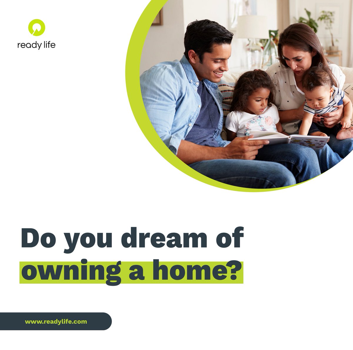 readylifetweets's tweet photo. If you've always wanted to own a home, know that it's possible. Ready Life is rewriting the rules of homeownership and we are here to help. Get started today!🔗in bio. #ReadyLife #ReadyPay 💰 #HomeownershipMonth 🏠 #UnlockingHomeownership 🗝️ #HomeownershipMatters @nardotrealtor https://t.co/oRm46f9uOV
