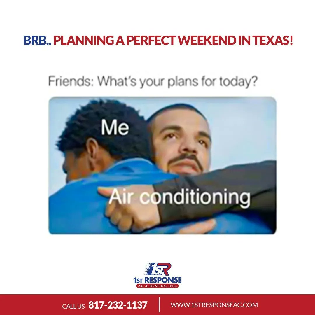 No summer weekend in Texas is complete without a reliable air conditioning! Stay cool!

#fortworth #texas #kellertexas #airconditioning