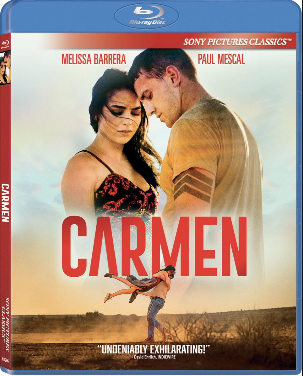 Benjamin Millepied’s CARMEN starring Melissa Barrera & Paul Mescal will be available on Digital, Blu-Ray & DVD on July 11th #FilmTwitter

Our review & #NBPpodcast interviews with Millepied & composer Nicholas Britell can be found here: nextbestpicture.com/carmen/