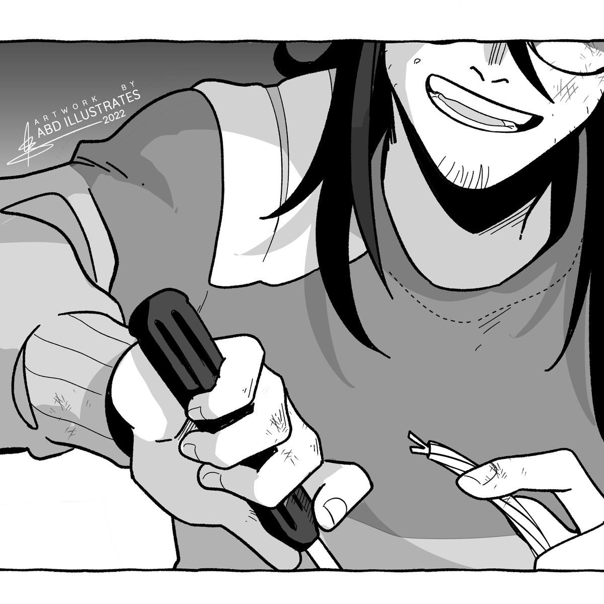 🪐Finished art from yesterday's video!🪐  Or at least some snippets of it, because this week I unpacked the whole process that went into making a prizewinning comic with @clipstudiopaint!   ▶️Full vid (feat. a motion-animated version of the comic itself!): 