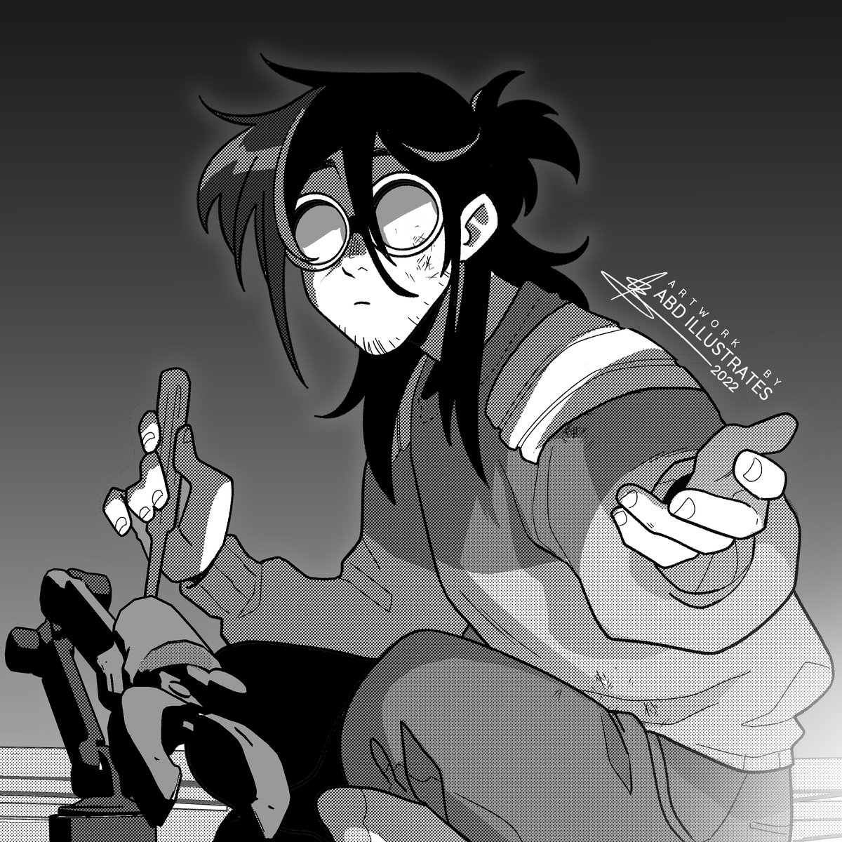 🪐Finished art from yesterday's video!🪐  Or at least some snippets of it, because this week I unpacked the whole process that went into making a prizewinning comic with @clipstudiopaint!   ▶️Full vid (feat. a motion-animated version of the comic itself!): 