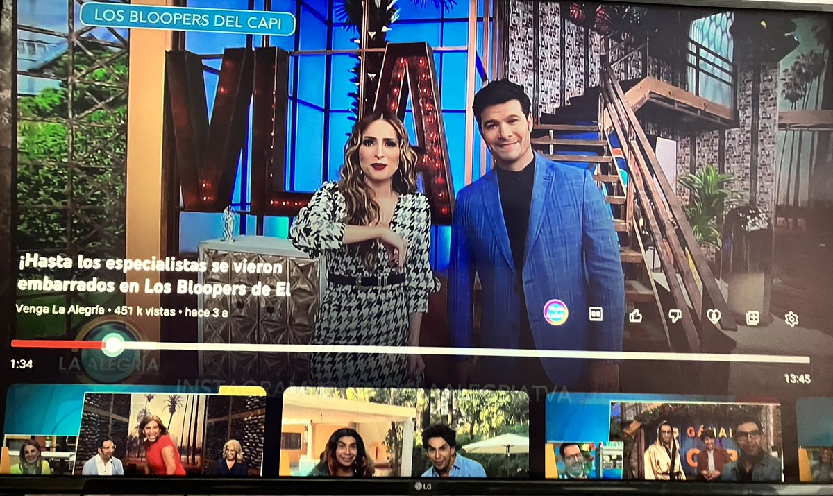 Shivadamme's tweet photo. @elcapiperez  antes duraban más los bloopers qué pasa 😭 #EsteViernesYo  extraño todo el material del Capi en @VengaLaAlegria https://t.co/tDOsULx1OR