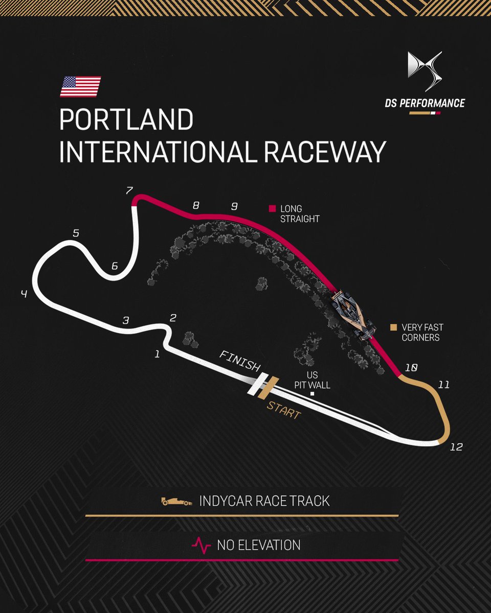 Volviendo a Estados Unidos, nuevo Estado, nueva ciudad, nuevo circuito.

#DSautomobiles #DSPENSKE  #DSETENSEFE23 #ABBFormulaE #PortlandEPrix
