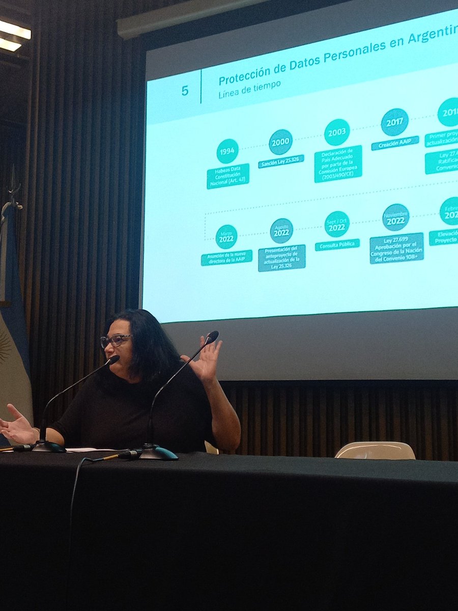 En la segunda reunion de RAIPs del año, <a href="/AnastasiaD38379/">Anastasia Dozo</a> directora de Promocion del Derecho a la Privacidad de la <a href="/AAIPargentina/">AAIP</a> nos capacita en materia de protección de datos personales.