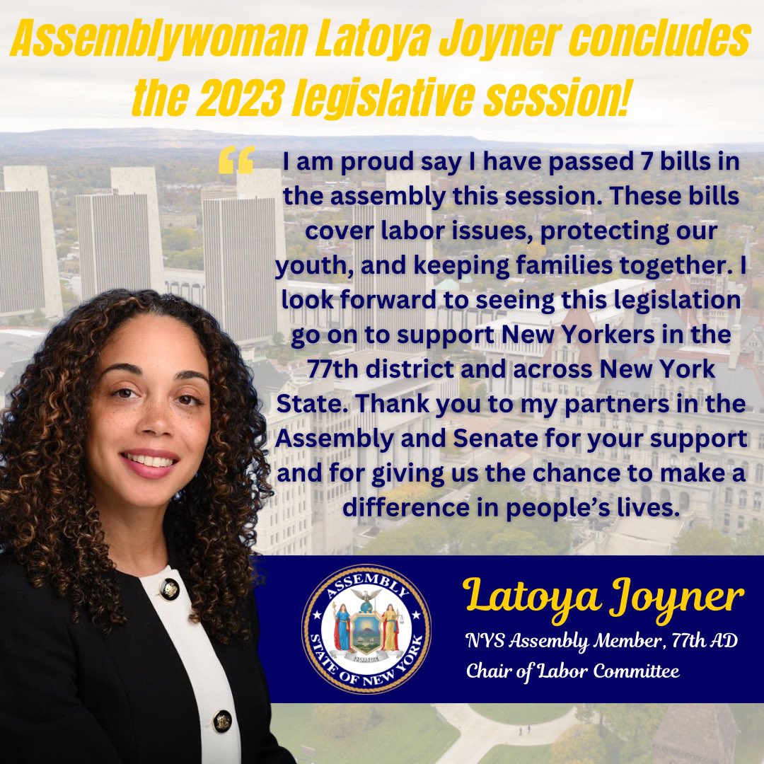Latoya Joyner on Twitter "With the Assembly session coming to a close