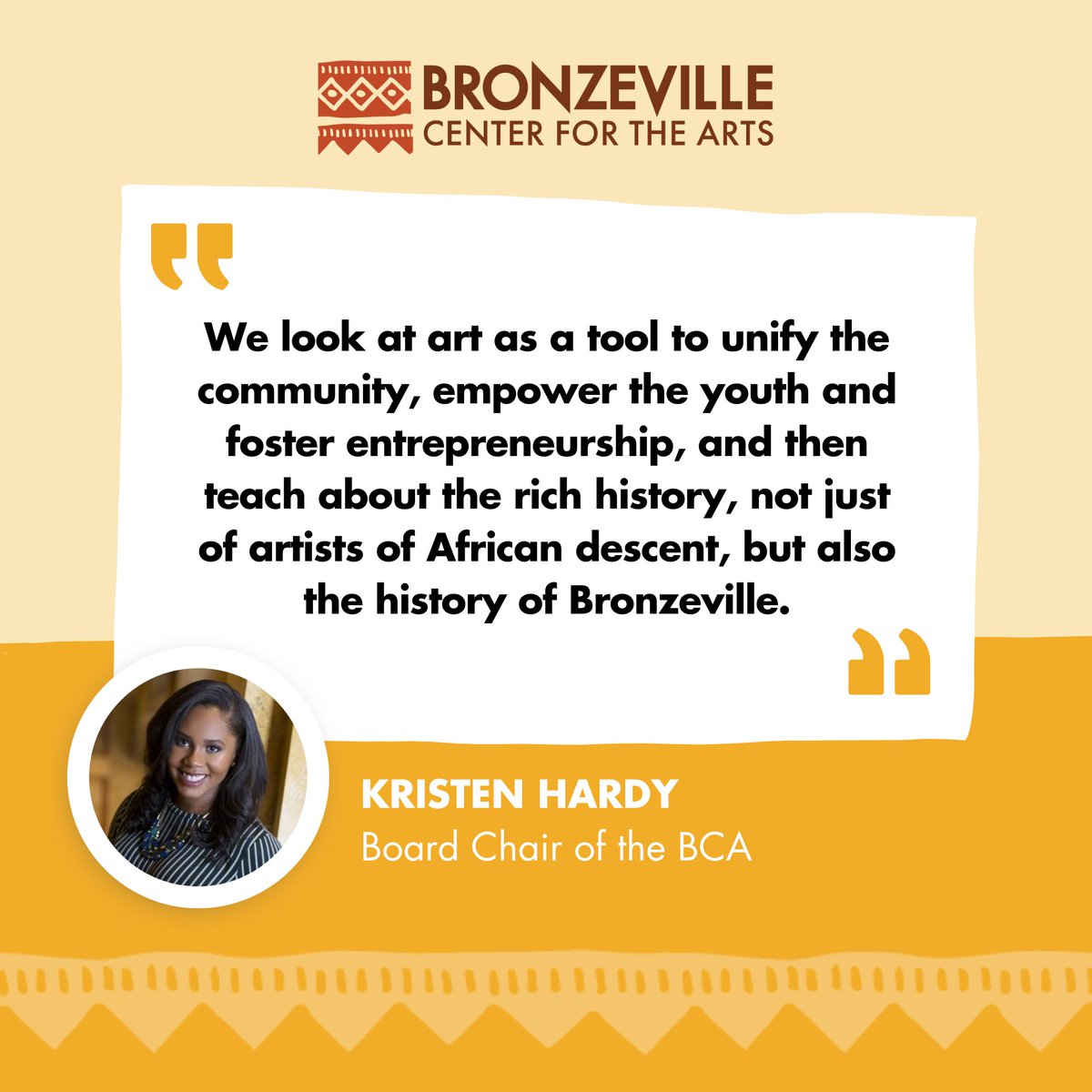 Bronzeville Center for the Arts tweet media