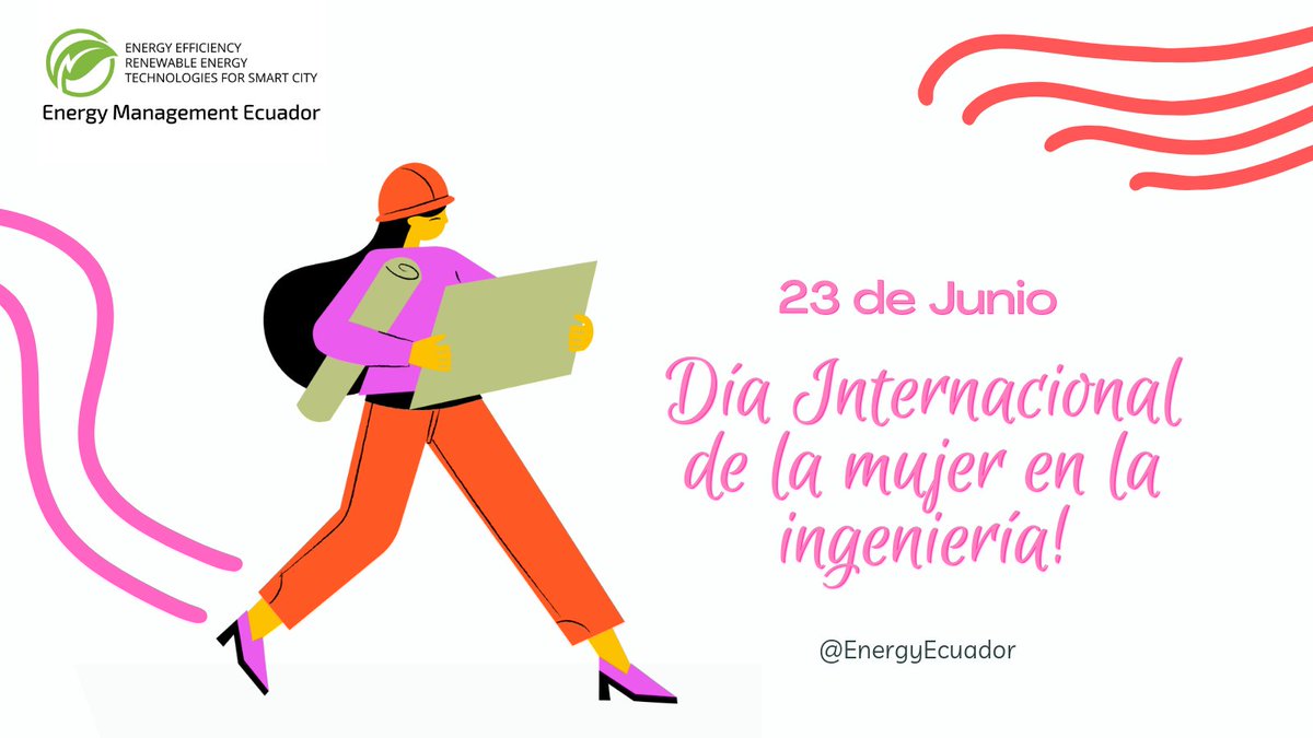 Resaltando el rol de las mujeres en el sector de la ingeniería, Felicidades!
#ODS5 #ODS7 #EficienciaEnergética #ISO50001