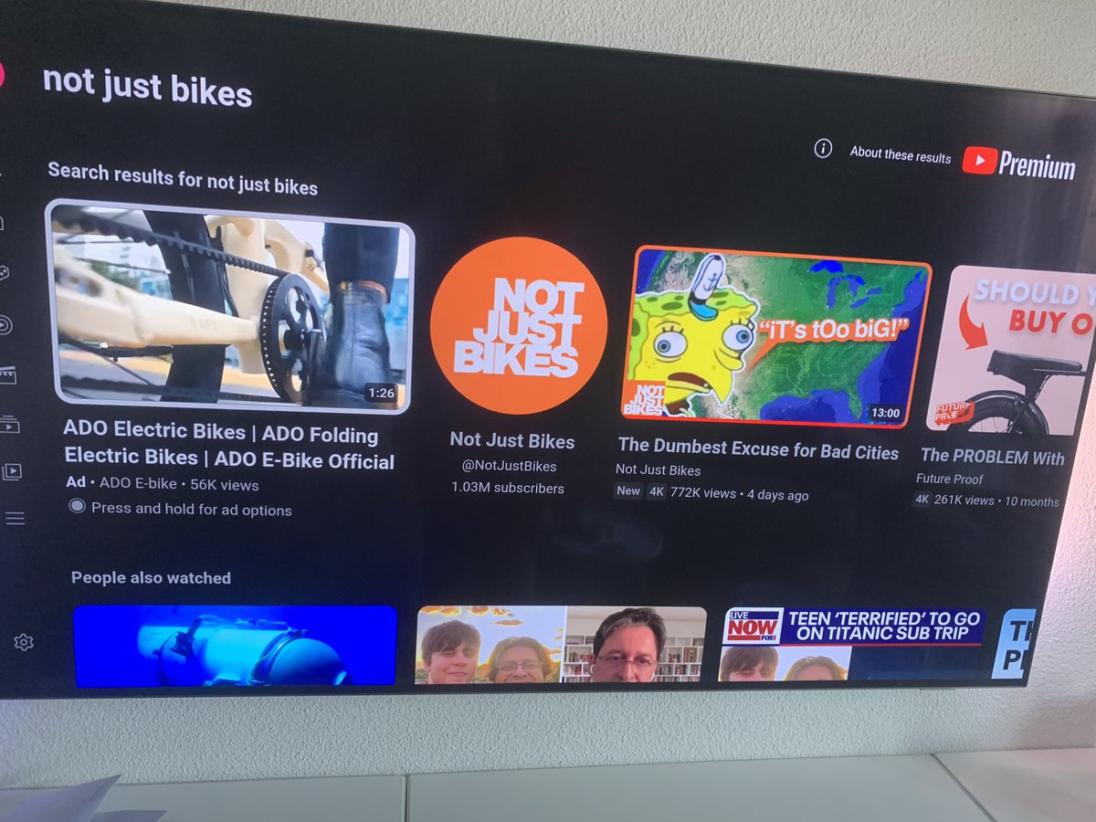 mattsalive's tweet photo. Hi @TeamYouTube is it normal that I am seeing ads on YouTube premium on my Android tv? This better be a bug... https://t.co/NGXApFUMWV