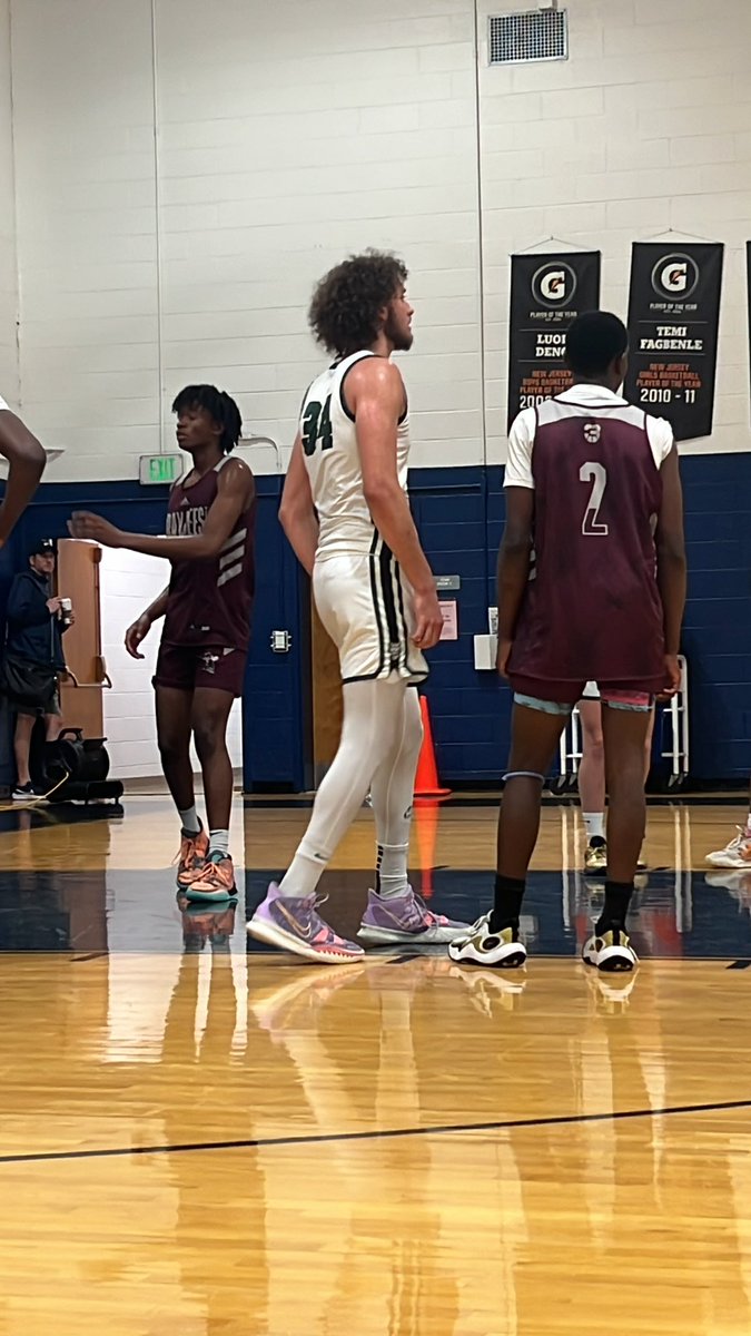 jakeweingarten's tweet image. Iowa, Penn State, and Georgetown, amongst those on hand watching 2025 big man Luca Bevilacqua. Landed an offer from the Hawkeyes and Nittany Lions during the contact period. Fast-rising, 6-foot-11 F/C.
